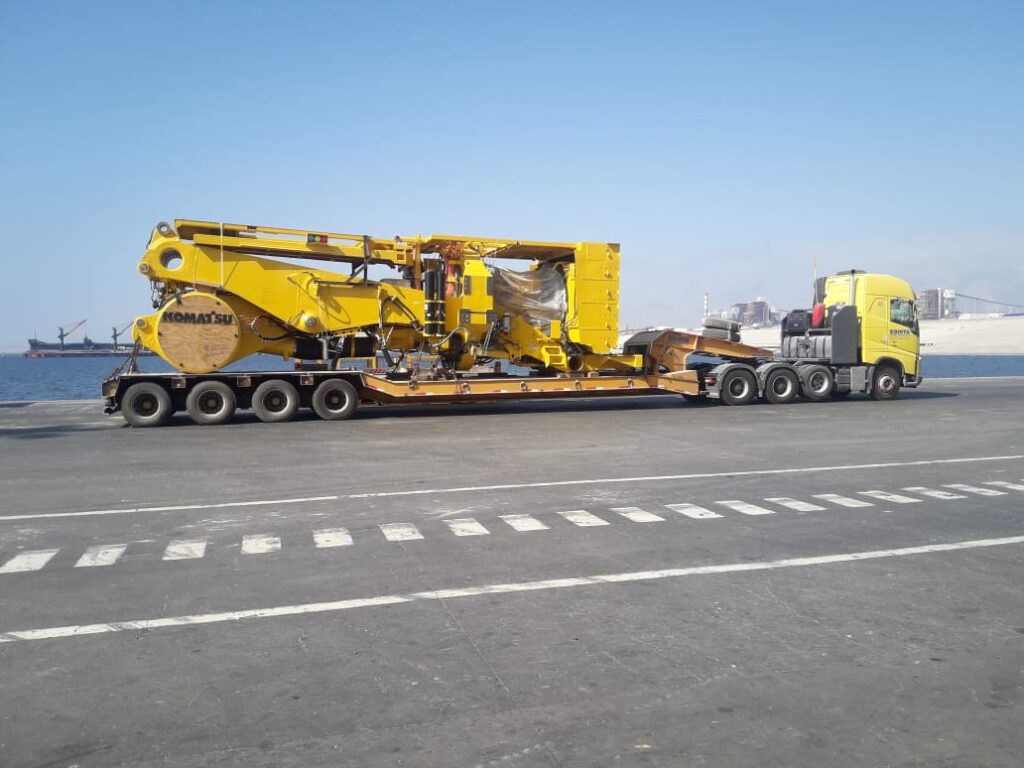 Servicio de transporte de carga Sointa Chile